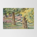A beautiful day at the park Rug Gallery Image 2