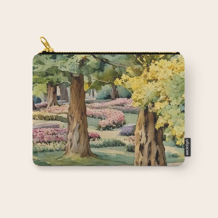 A beautiful day at the park Carry All Pouch Gallery Image 1