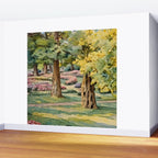 A beautiful day at the park Wall Mural Gallery Image 2