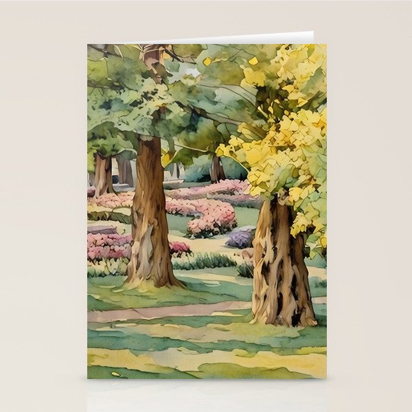 A beautiful day at the park Stationery Card Gallery Image 2