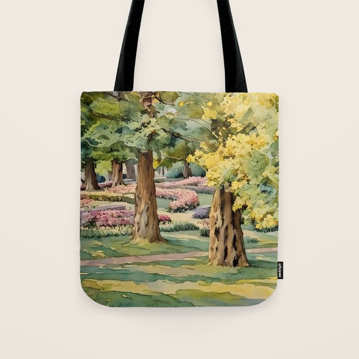 A beautiful day at the park Tote Bag Gallery Image 1