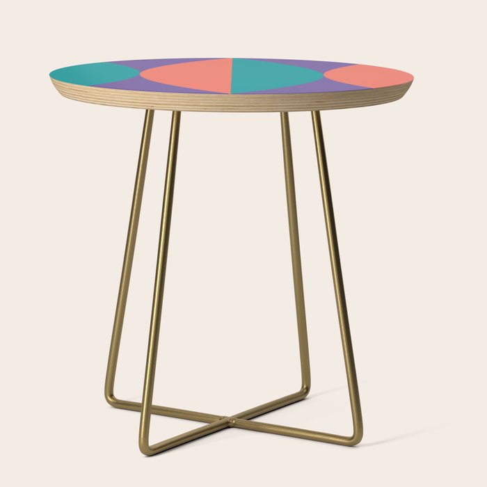 Passion Flower Geometry Side Table Gallery Image 1