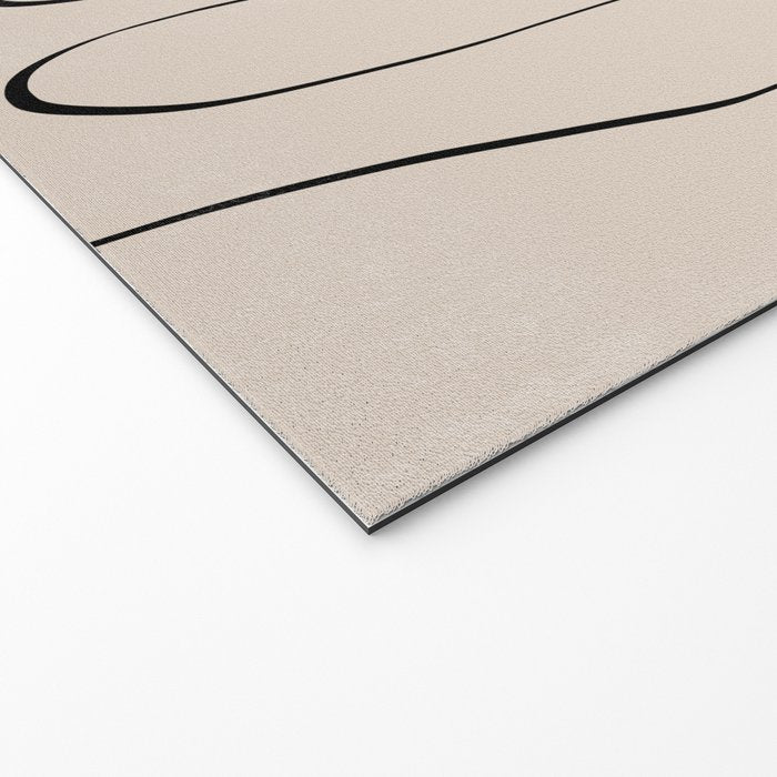 Her, Abstract Face Welcome Mat Gallery Image 2