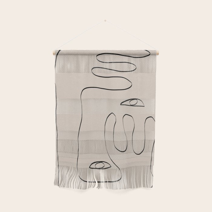 Her, Abstract Face Wall Hanging Gallery Image 1