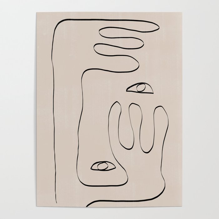 Her, Abstract Face Poster Gallery Image 4