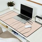 Her, Abstract Face Desk Mat Gallery Image 2