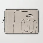 Her, Abstract Face Laptop Sleeve Gallery Image 1