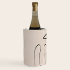 Her, Abstract Face Wine Chiller Gallery Image 1