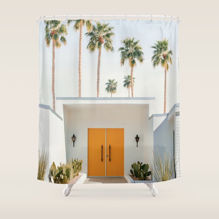 Palm Springs Shower Curtain Gallery Image 1