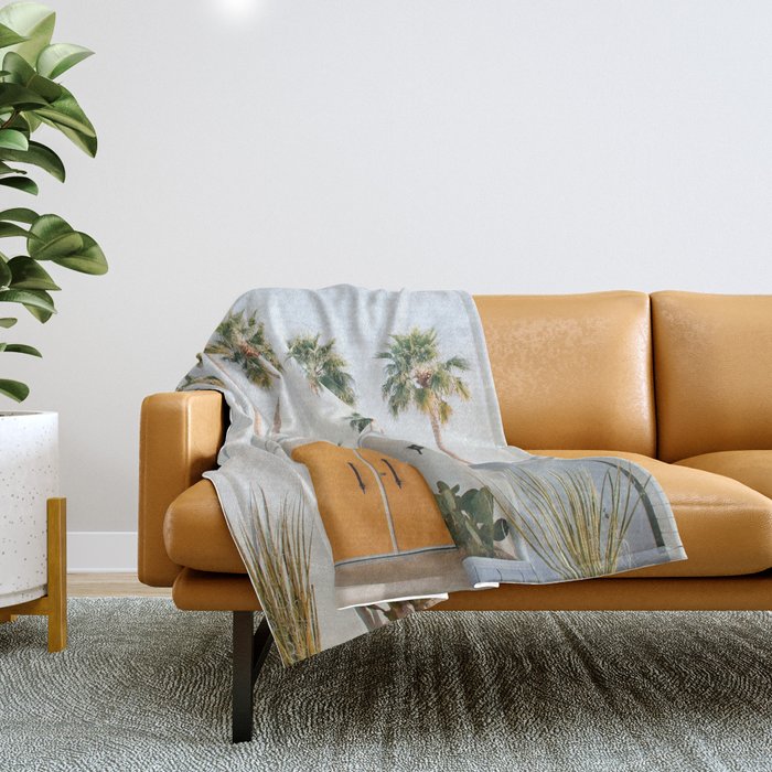 Palm Springs Throw Blanket Gallery Image 1