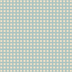 Blue geometric gingham grid art pattern Coffee Mug Gallery Image 2