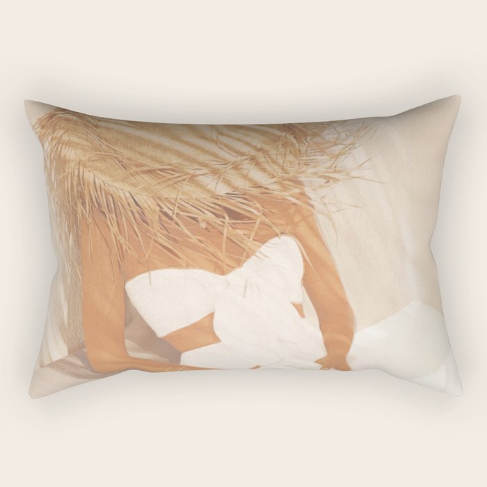 Summer Reading II Rectangular Pillow Gallery Image 1