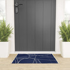 Minimal Abstract Line Art 14 Welcome Mat Gallery Image 3