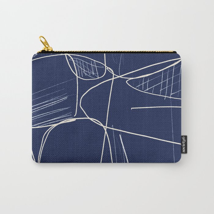 Minimal Abstract Line Art 14 Carry All Pouch Gallery Image 1