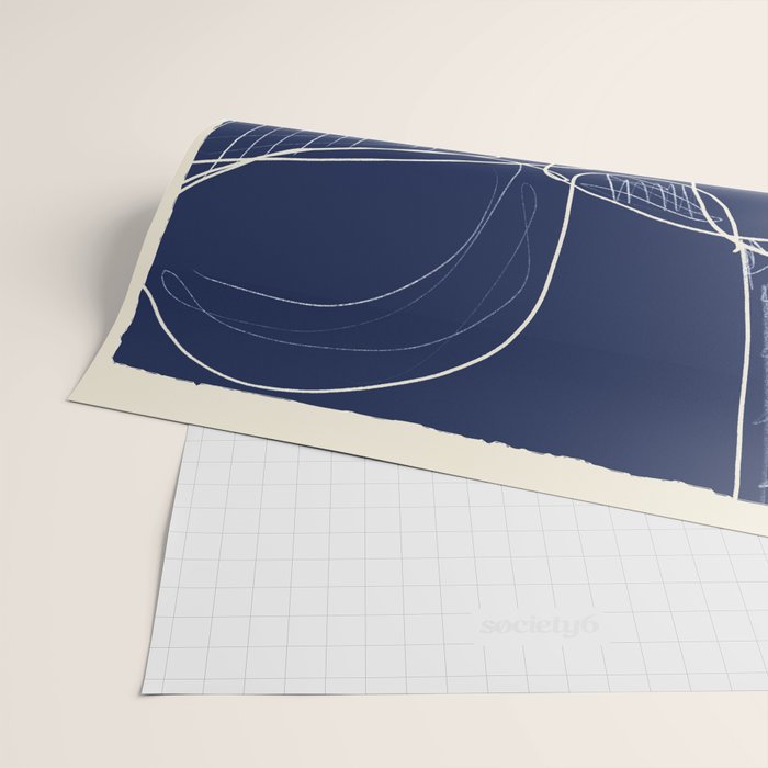 Minimal Abstract Line Art 14 Wrapping Paper Gallery Image 2