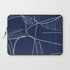 Minimal Abstract Line Art 14 Laptop Sleeve Gallery Image 1