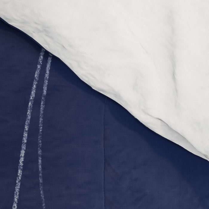 Minimal Abstract Line Art 14 Comforter Gallery Image 4