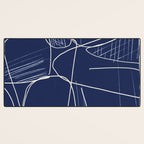 Minimal Abstract Line Art 14 Desk Mat Gallery Image 3