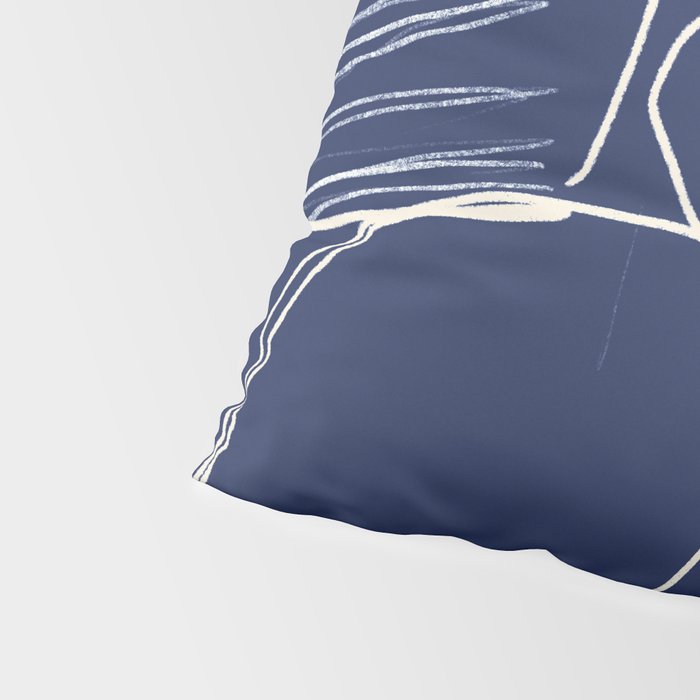Minimal Abstract Line Art 14 Pillow Sham Gallery Image 4