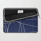 Minimal Abstract Line Art 14 Laptop Sleeve Gallery Image 2