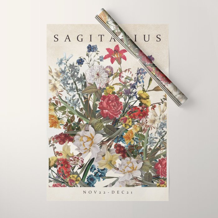 SAGITARIUS Wrapping Paper Gallery Image 1