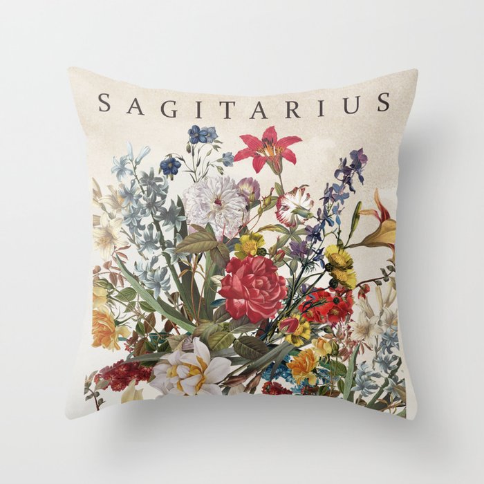SAGITARIUS Throw Pillow Gallery Image 1