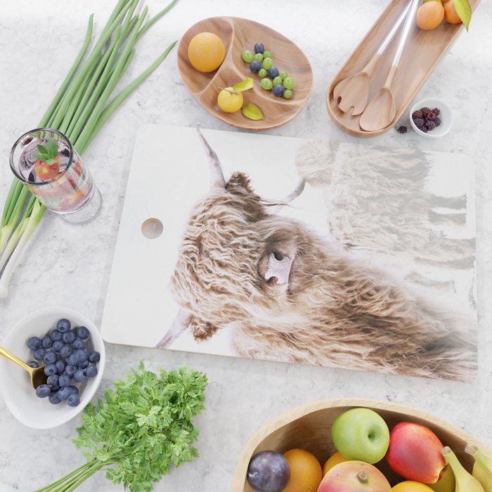 HIGHLAND CATTLE LULU Cutting Board Gallery Image 2