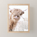 HIGHLAND CATTLE LULU Mini Art Print Gallery Image 1