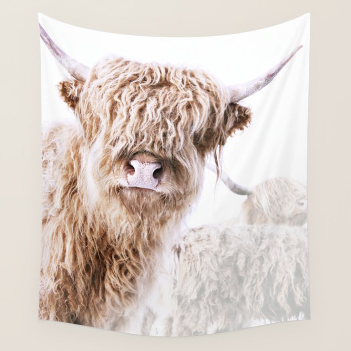HIGHLAND CATTLE LULU Wall Tapestry Gallery Image 4