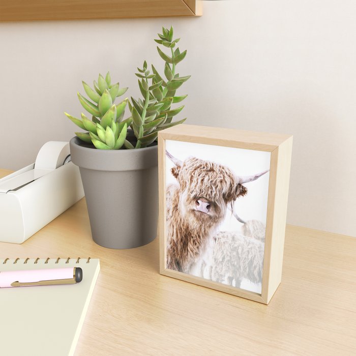 HIGHLAND CATTLE LULU Mini Art Print Gallery Image 2