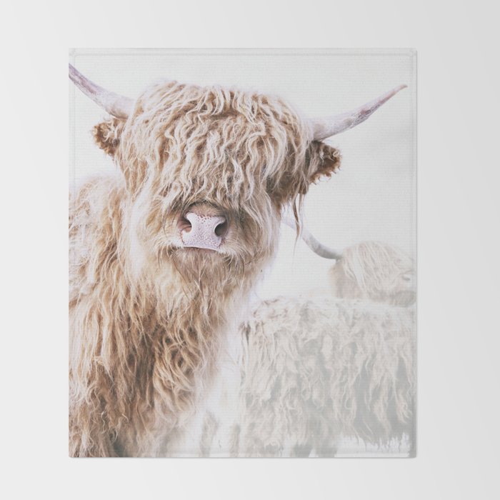 HIGHLAND CATTLE LULU Throw Blanket Gallery Image 2