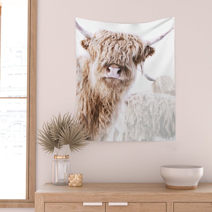 HIGHLAND CATTLE LULU Wall Tapestry Gallery Image 2