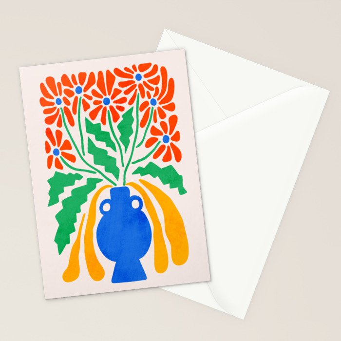 FOLIAGE 001: Hibiscus | Flower Market Stationery Card Gallery Image 2
