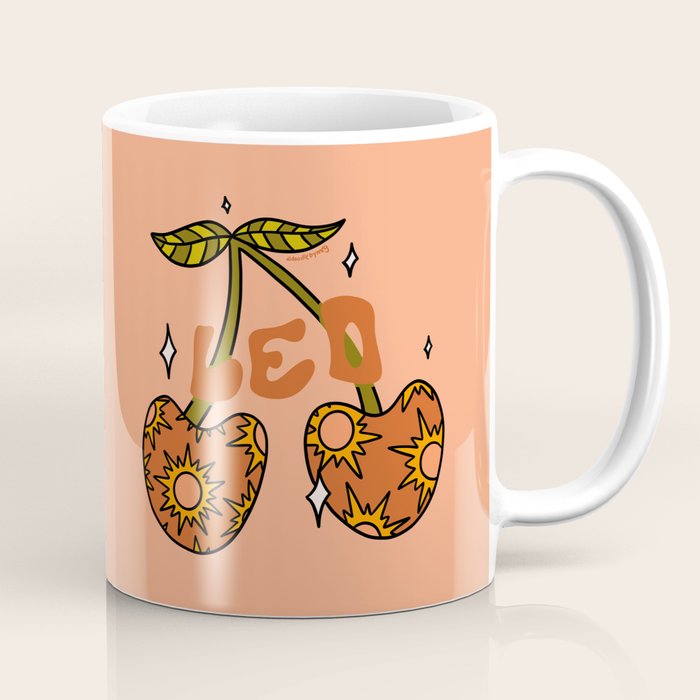 Leo Cherries Coffee Mug Gallery Image 1