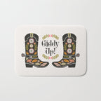 Giddy Up - Cowgirl Boot Bath Mat Gallery Image 1