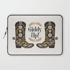 Giddy Up - Cowgirl Boot Laptop Sleeve Gallery Image 1