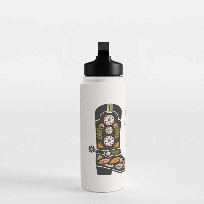 Giddy Up - Cowgirl Boot Water Bottle Gallery Image 3