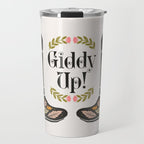 Giddy Up - Cowgirl Boot Travel Mug Gallery Image 1