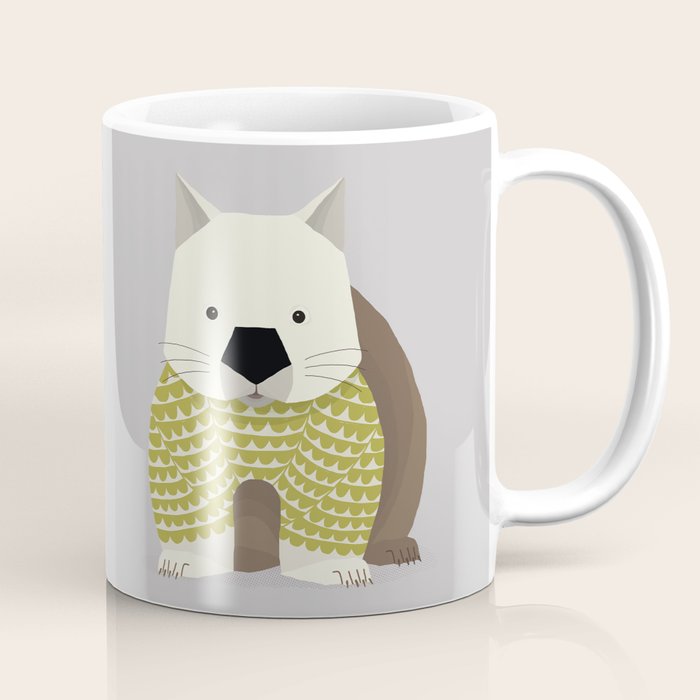 Whimsical Wombat Coffee Mug Gallery Image 1