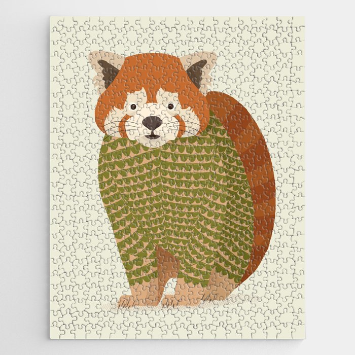 Whimsical Red Panda Jigsaw Puzzle Gallery Image 1