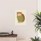 Whimsical Red Panda Poster Gallery Image 2