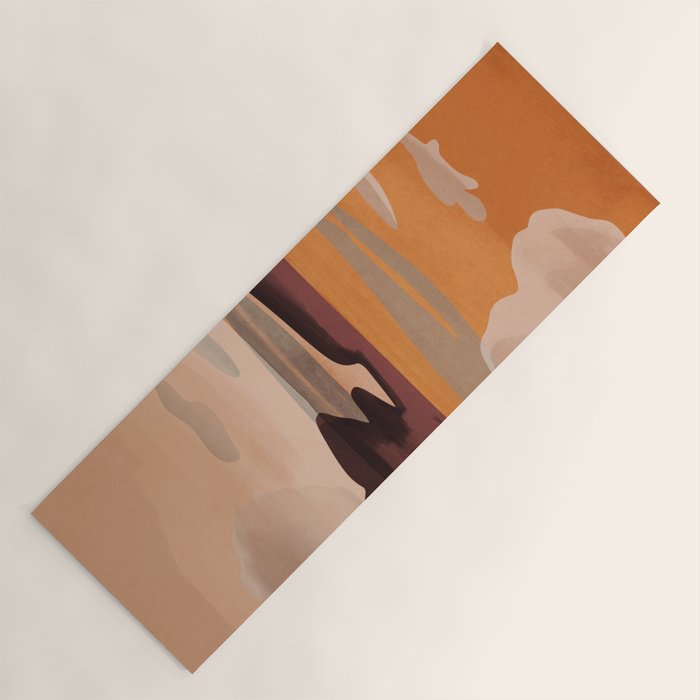 Abstract Art Landscape 70 Yoga Mat Gallery Image 1
