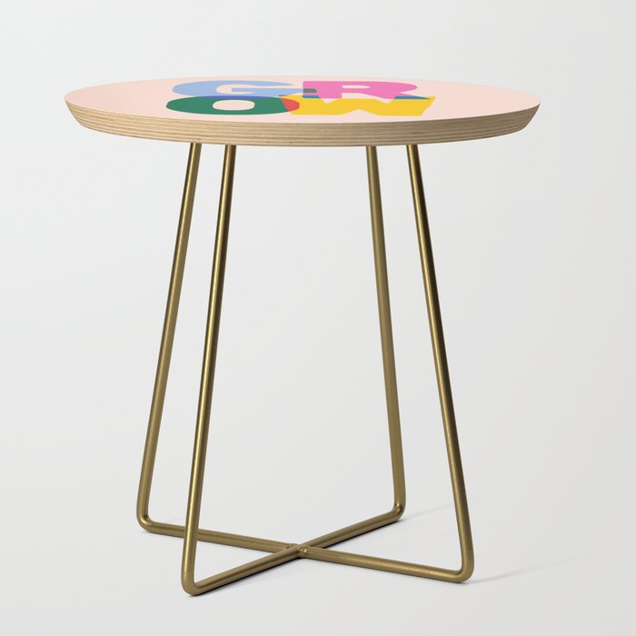 Grow: Peach Edition Side Table Gallery Image 1