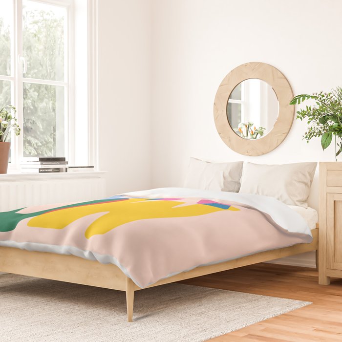 Grow: Peach Edition Duvet Cover Gallery Image 2