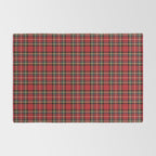 RED TARTAN â Royal Stewart inspired | Collection : Plaid âs not dead â Classic Punk Prints Rug Gallery Image 2