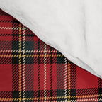 RED TARTAN â Royal Stewart inspired | Collection : Plaid âs not dead â Classic Punk Prints Comforter Gallery Image 4