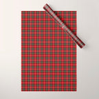 RED TARTAN â Royal Stewart inspired | Collection : Plaid âs not dead â Classic Punk Prints Wrapping Paper Gallery Image 1