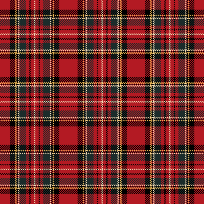 RED TARTAN â Royal Stewart inspired | Collection : Plaid âs not dead â Classic Punk Prints Coffee Mug Gallery Image 2