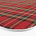 RED TARTAN â Royal Stewart inspired | Collection : Plaid âs not dead â Classic Punk Prints Bath Mat Gallery Image 3