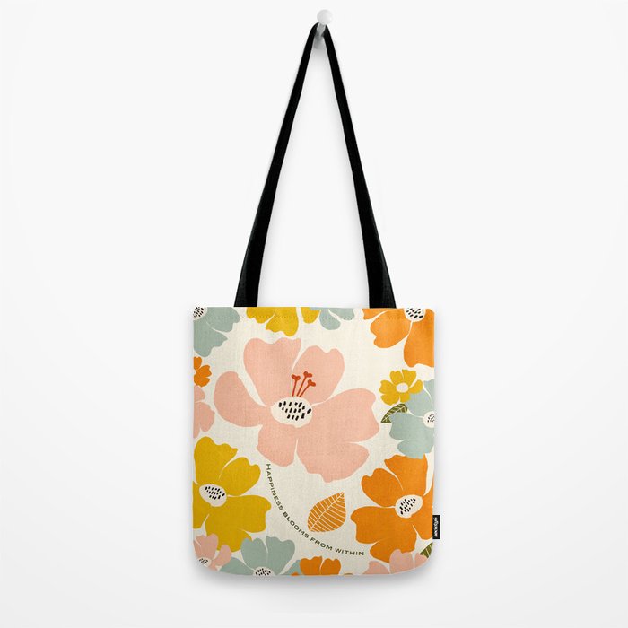 Happiness blooms Tote Bag Gallery Image 2